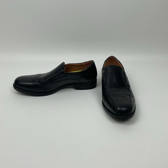 Florsheim Comfortech Ortholite Black Leather Slip On‎ Dress Shoes Business 11D main image 4
